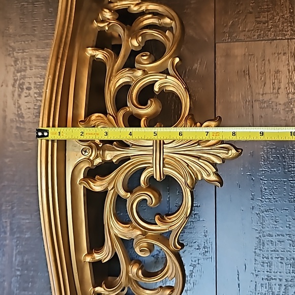 PRICE DROP ! Syroco Wall Shelf | Gold | Vintage | Ornate - Picture 12 of 16